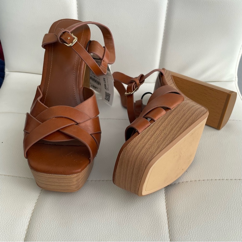 Platform Sandals ZARA NWT - Picture 2 of 5